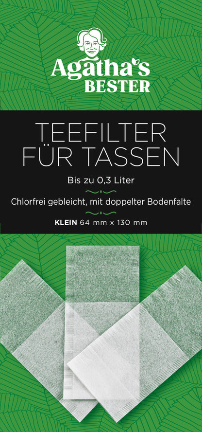 Teefilter für Tassen, Papier